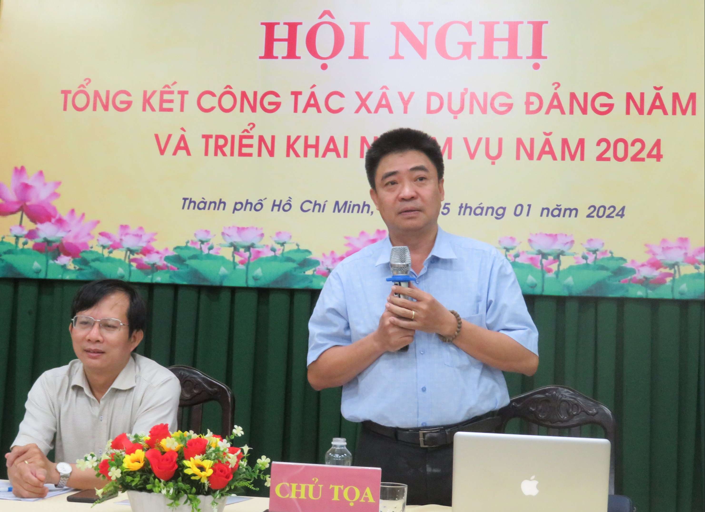 Hội nghị tổng kết công tác xây dựng Đảng năm 2023 và triển khai nhiệm vụ công tác năm 2024