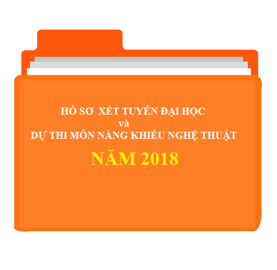 Hồ sơ đăng ký dự thi môn Năng khiếu và Hồ sơ Đăng ký xét tuyển theo phướng thức xét Học bạ THPT